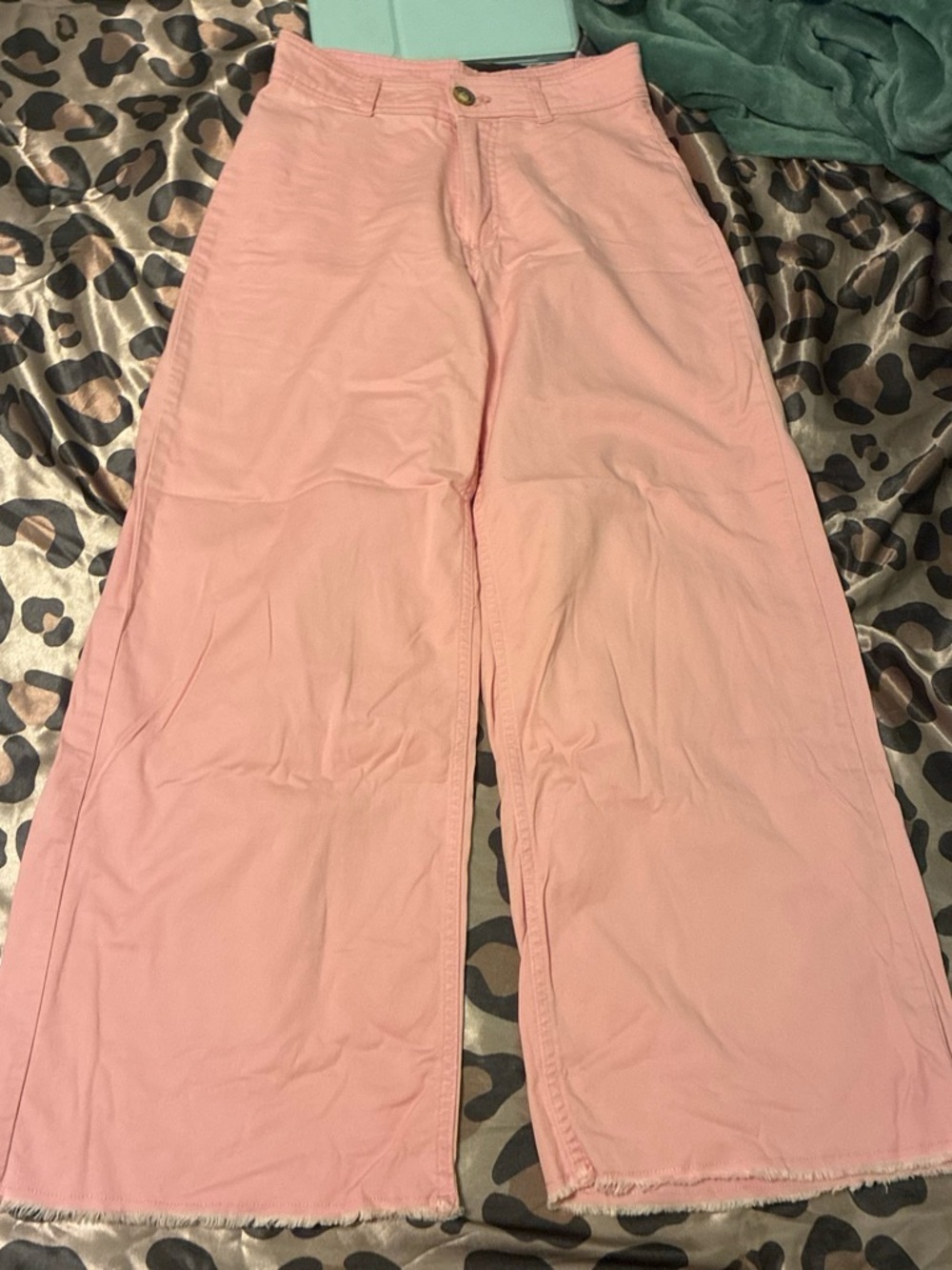 Billabong Women's Wide Leg Light Pink Pants